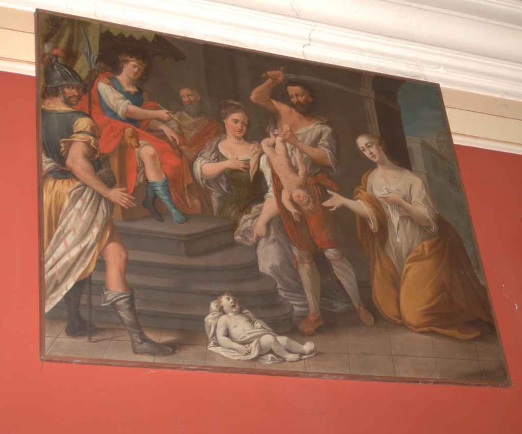 Il giudizio di Salomone (dipinto) - ambito parmense (metà XVIII)