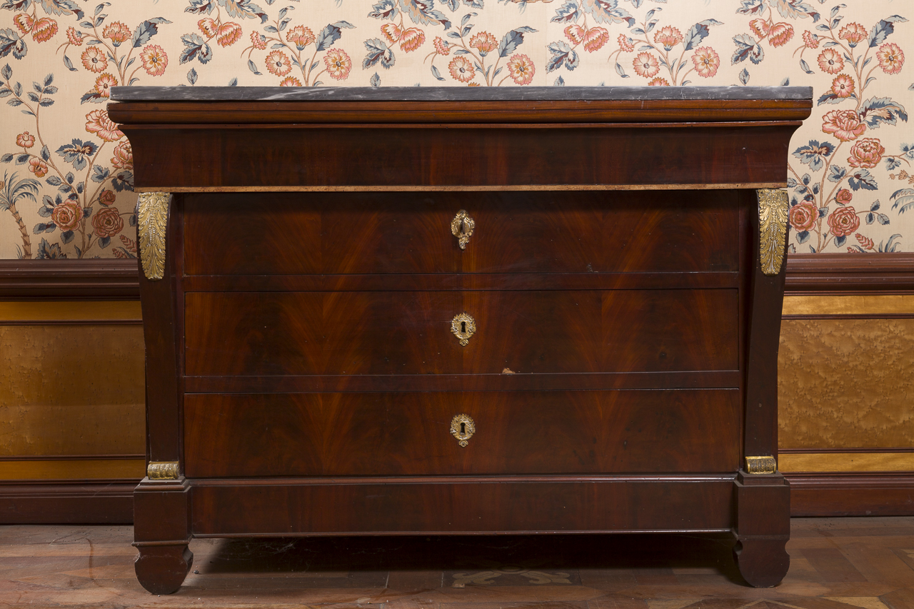 cassettone - ambito piemontese (prima metà sec. XIX)