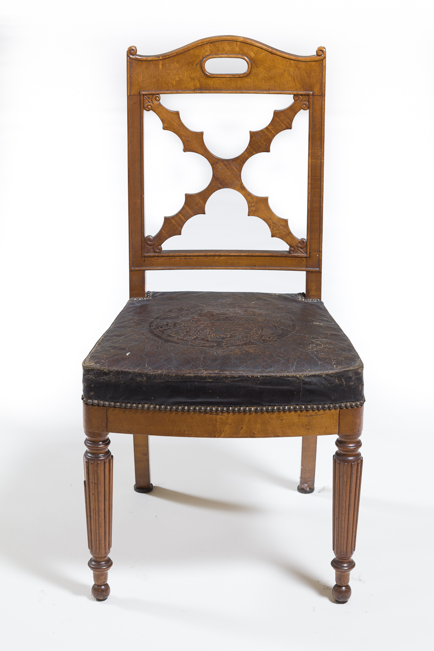 sedia - ambito parigino (secondo quarto XIX)