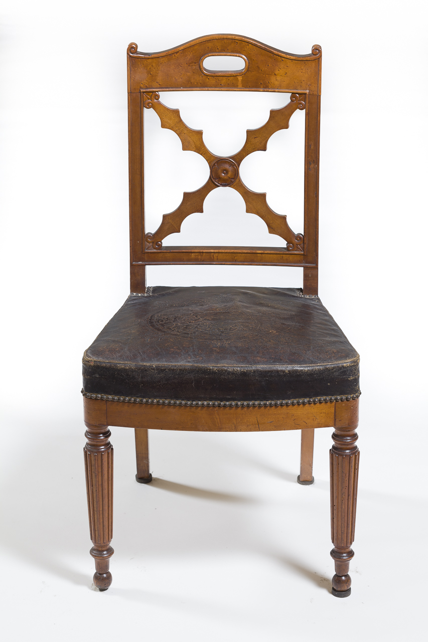 sedia - ambito parigino (secondo quarto XIX)