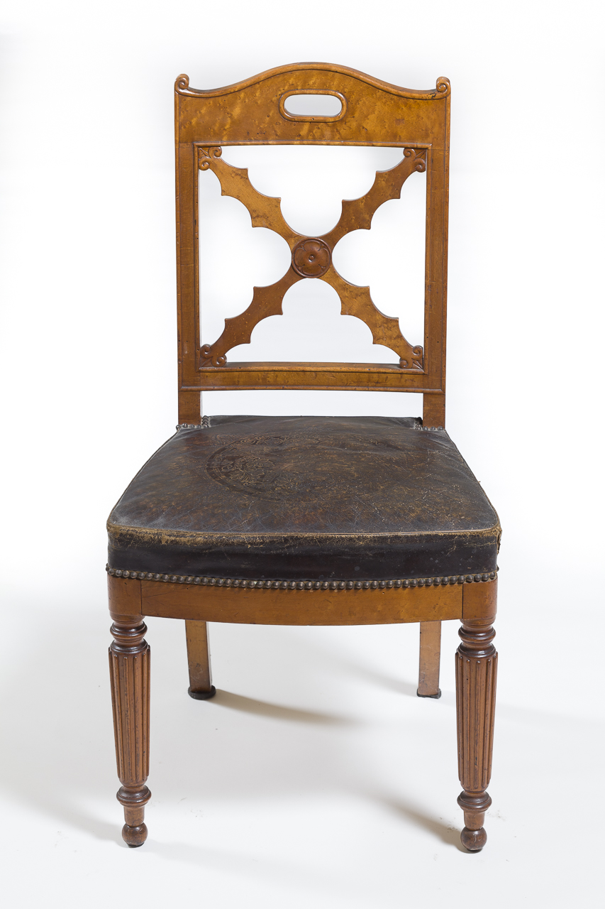 sedia - ambito parigino (secondo quarto XIX)