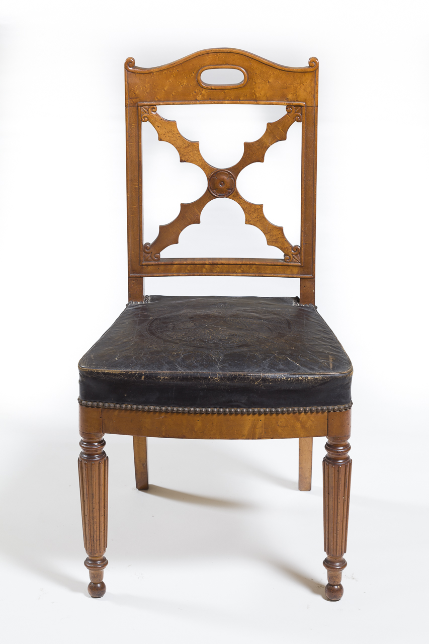 sedia - ambito parigino (secondo quarto XIX)