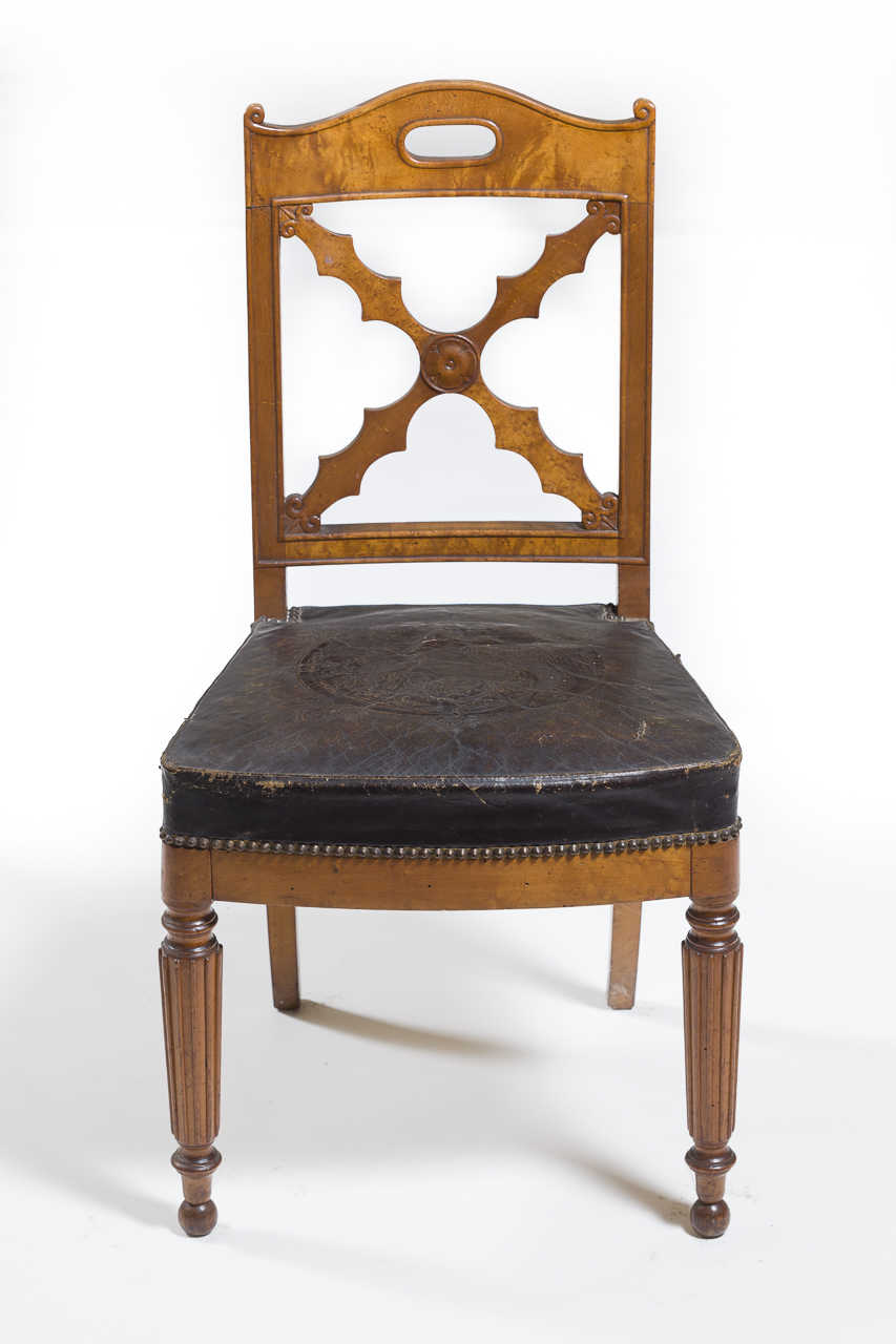 sedia - ambito parigino (secondo quarto XIX)