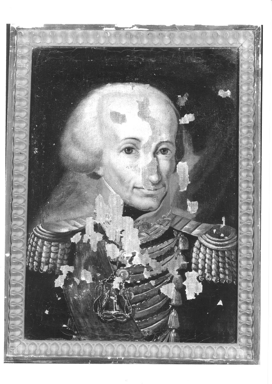 ritratto di Vittorio Emanuele I di Savoia (dipinto, opera isolata) - ambito piemontese (prima metà sec. XIX)