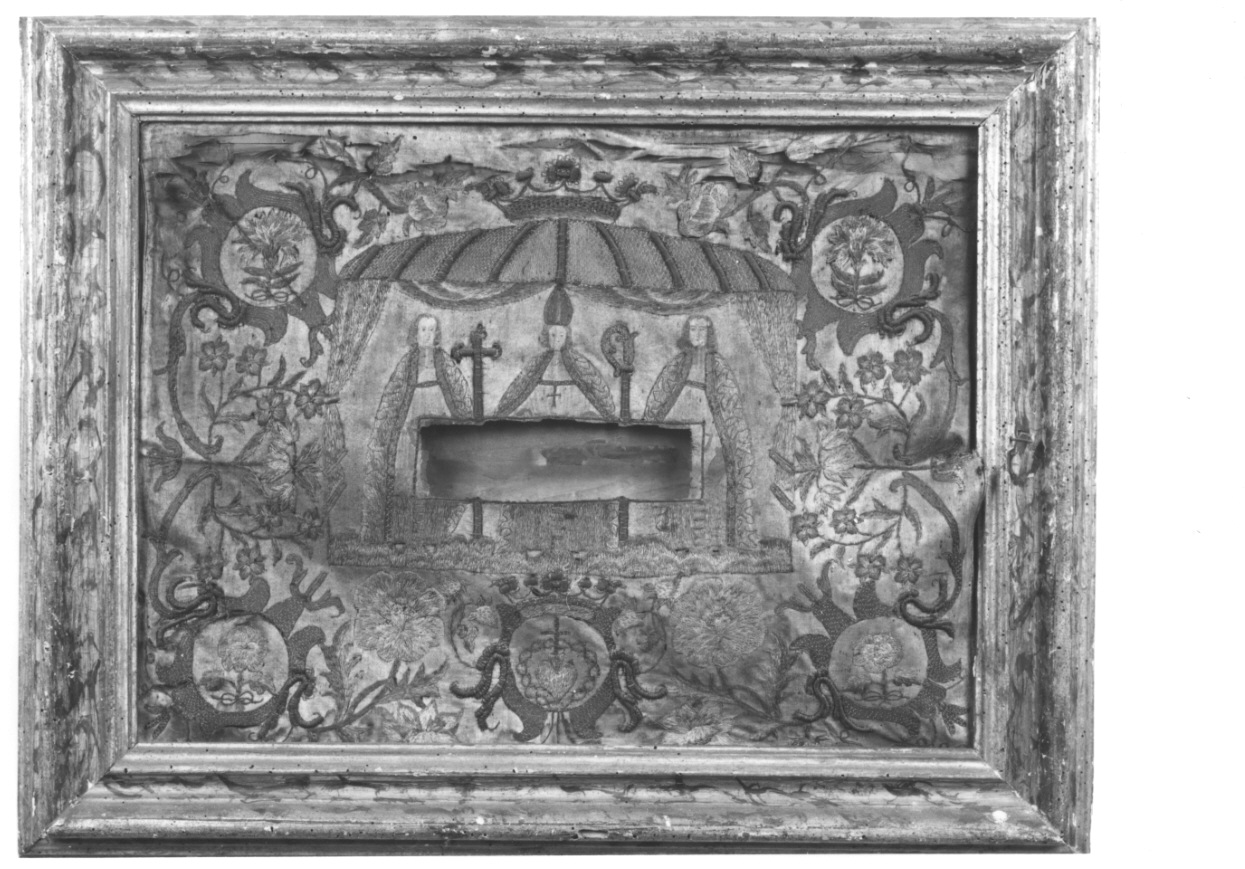 ostensione della Sindone a Besançon (dipinto, opera isolata) - manifattura francese (?) (fine sec. XVII)