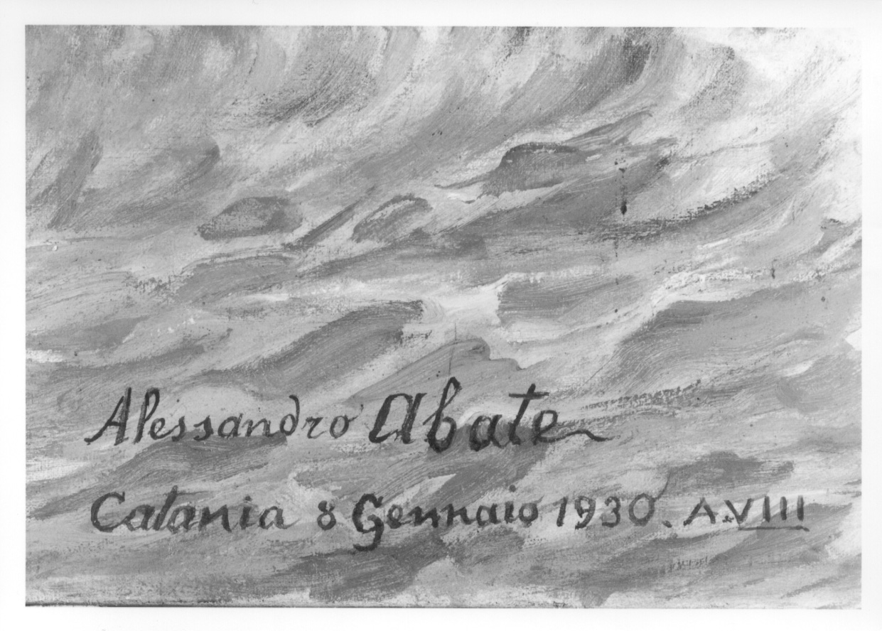 Galatea (dipinto, opera isolata) di Abate Alessandro (secondo quarto sec. XX)