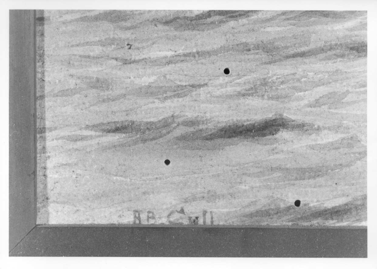 The Atlantic fleet, navi da guerra (dipinto, opera isolata) di Cull Alma Claude Burlton (inizio sec. XX)