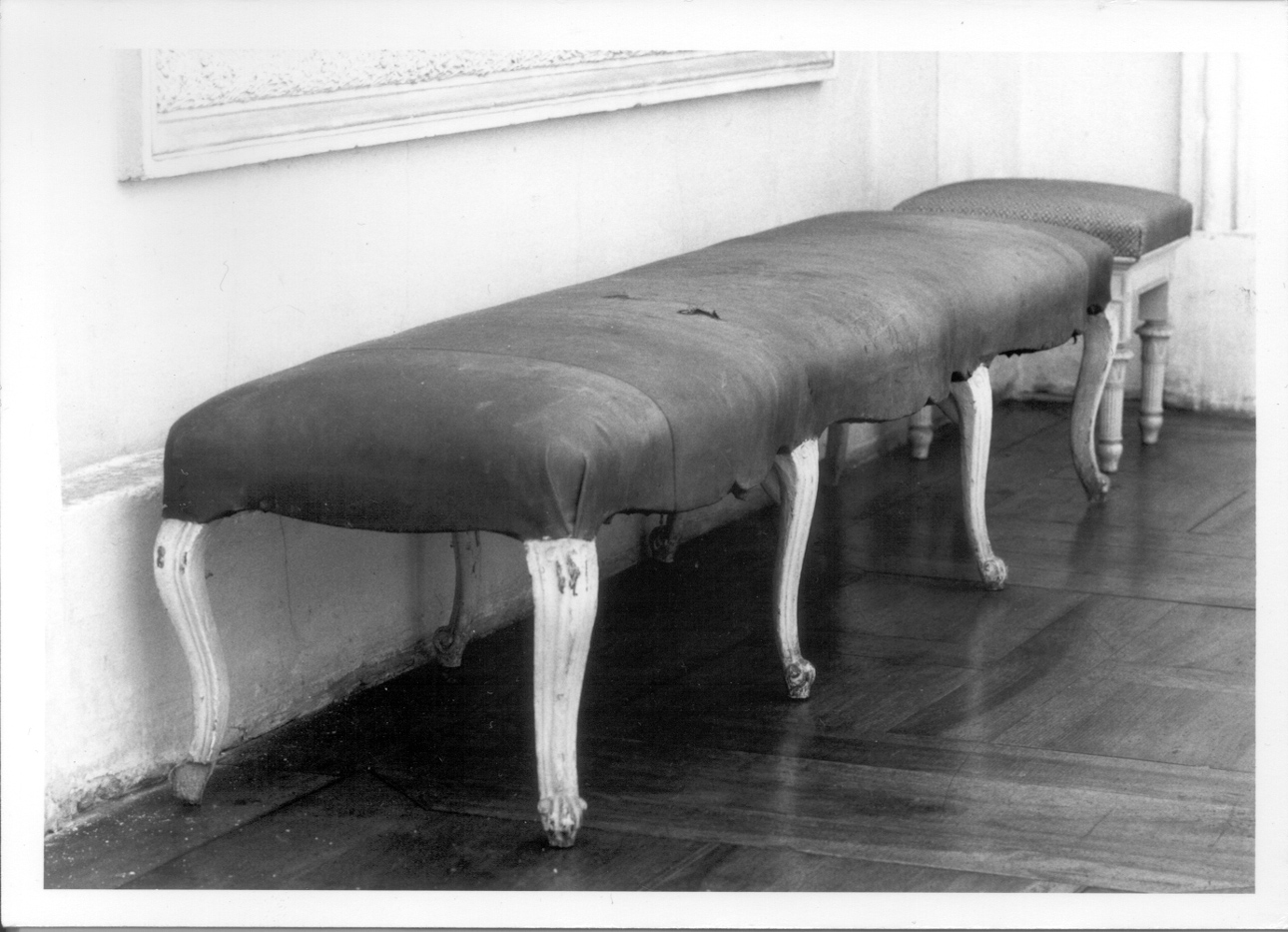 panca, serie - ambito piemontese (terzo quarto sec. XVIII)