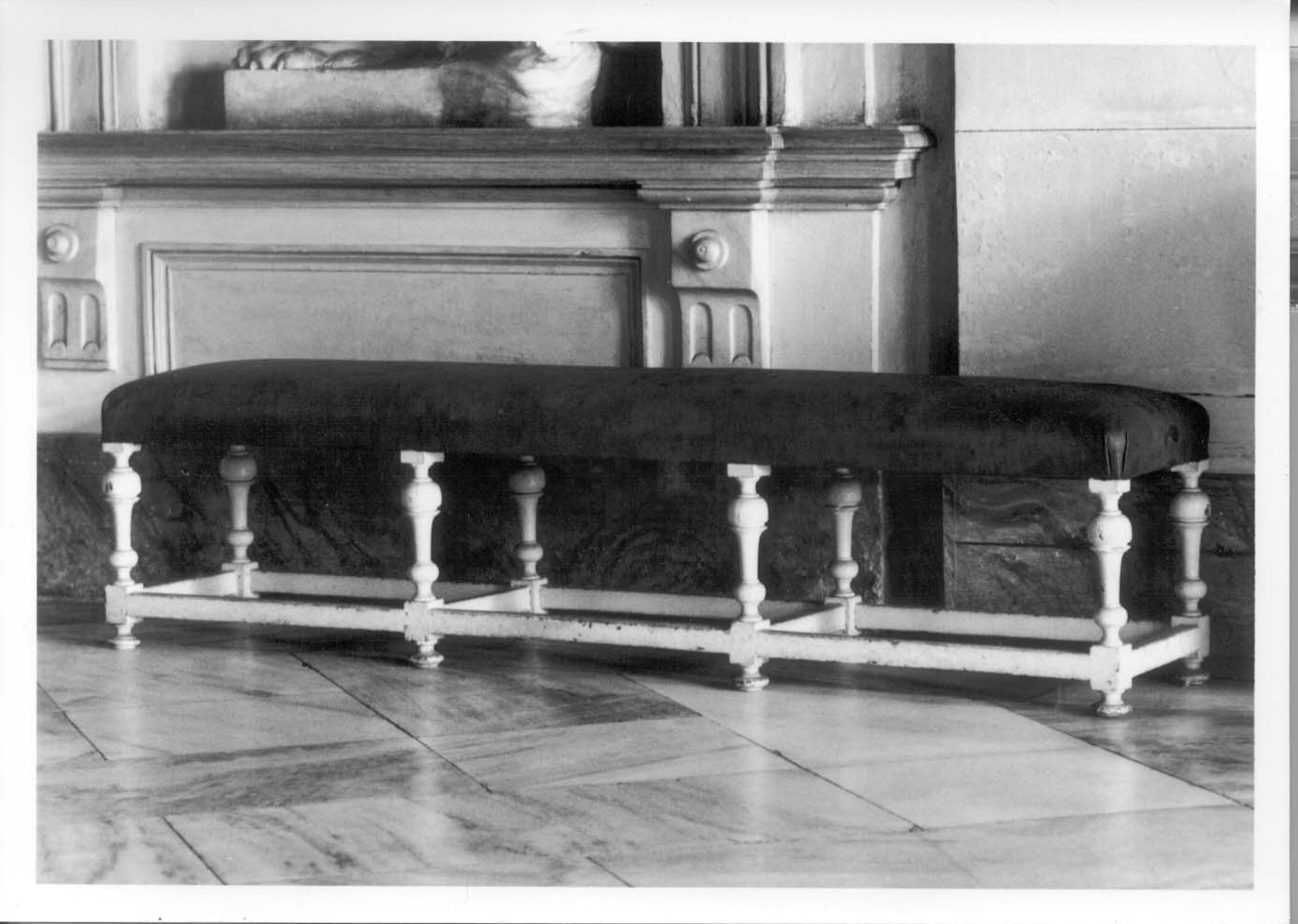 panca, serie - ambito piemontese (fine/ inizio secc. XVII/ XVIII)