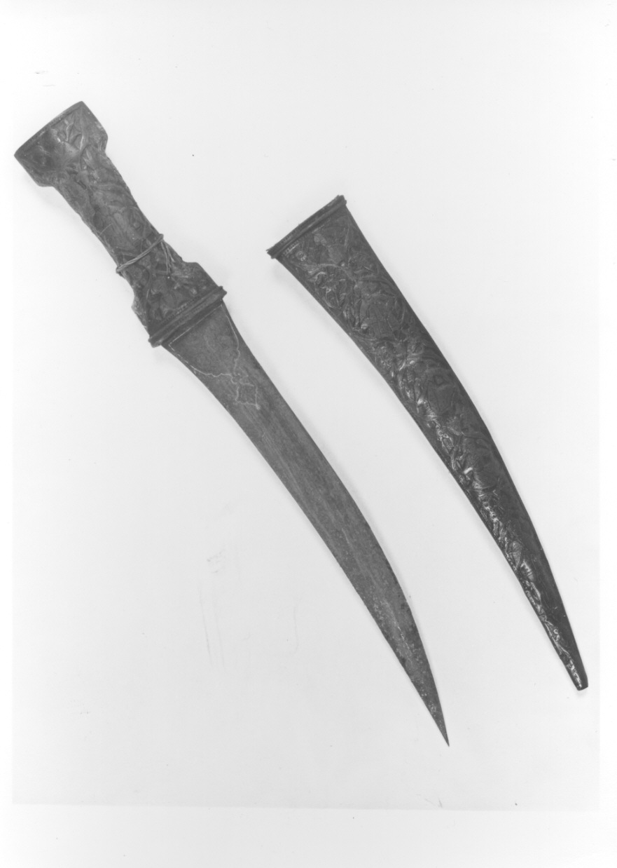 pugnale, elemento d'insieme - manifattura araba (sec. XVIII)