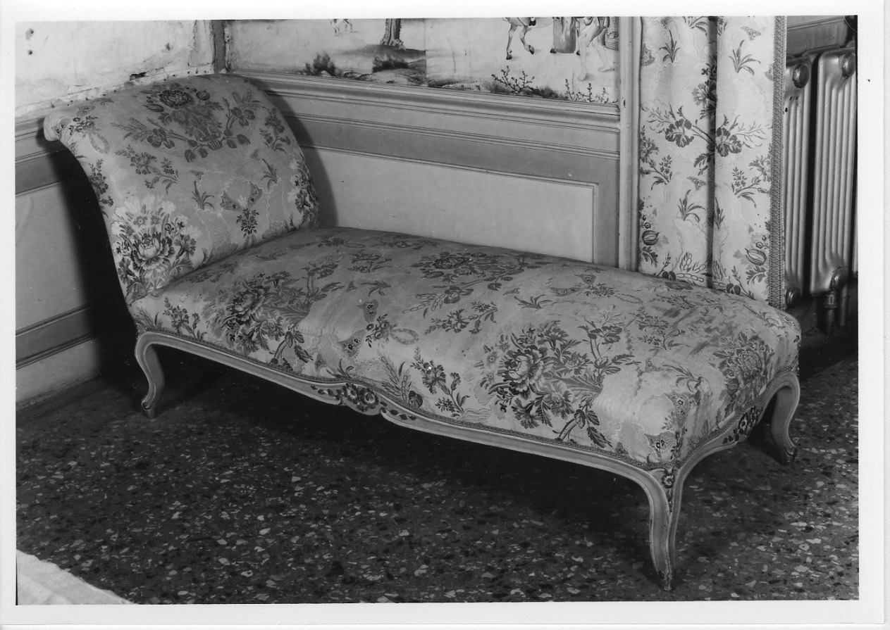 chaise-longue, opera isolata - ambito piemontese (seconda metà sec. XVIII)