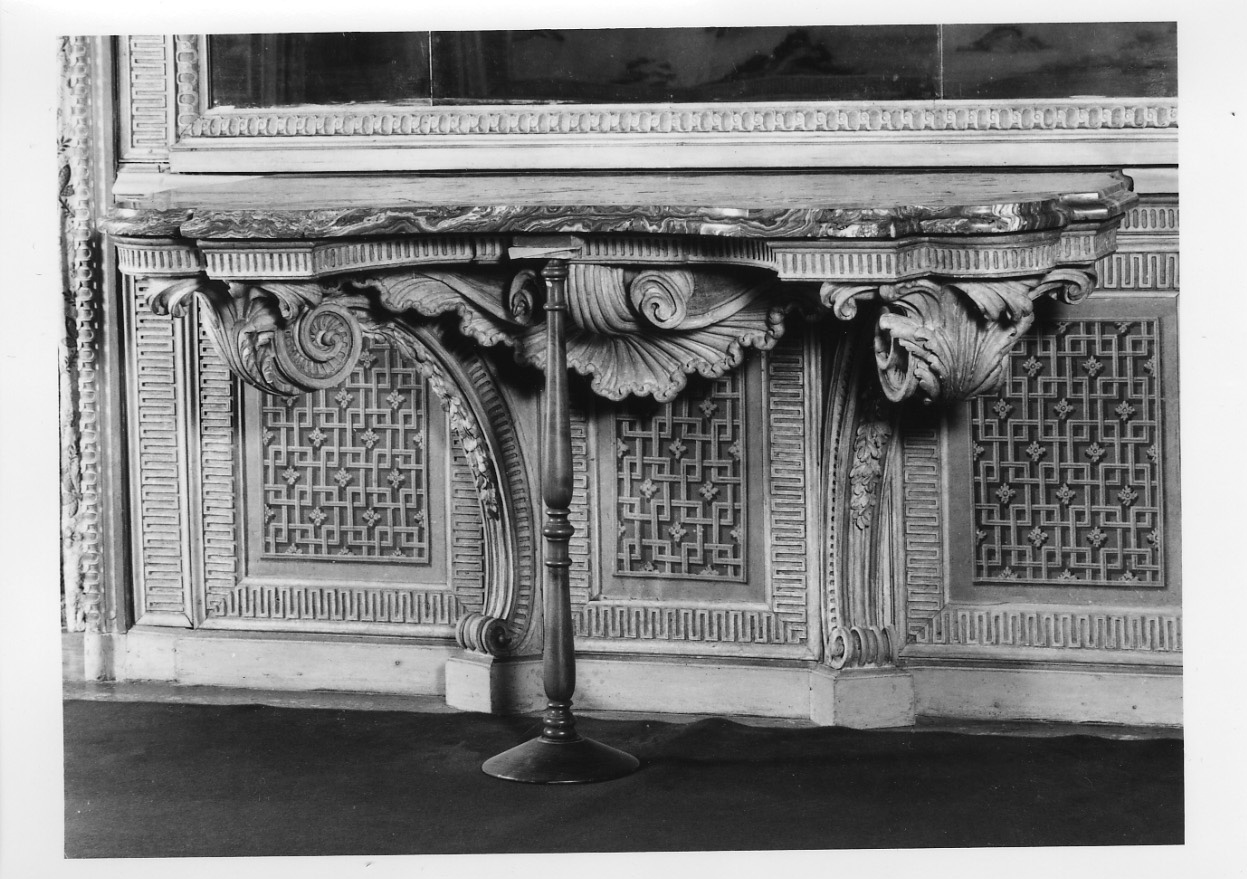 console, opera isolata - ambito piemontese (terzo quarto sec. XVIII)