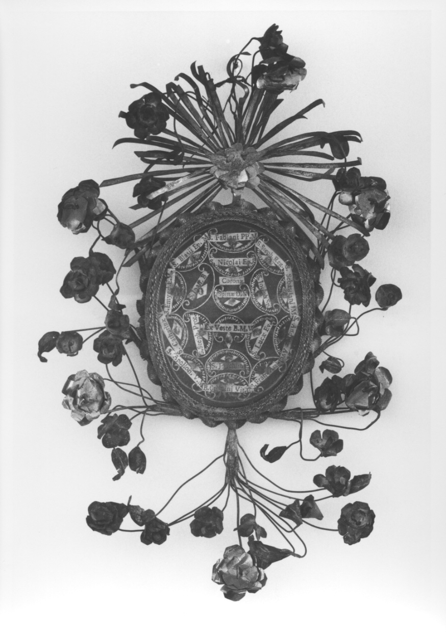 reliquiario a capsula - a medaglione, opera isolata - ambito piemontese (seconda metà sec. XIX)