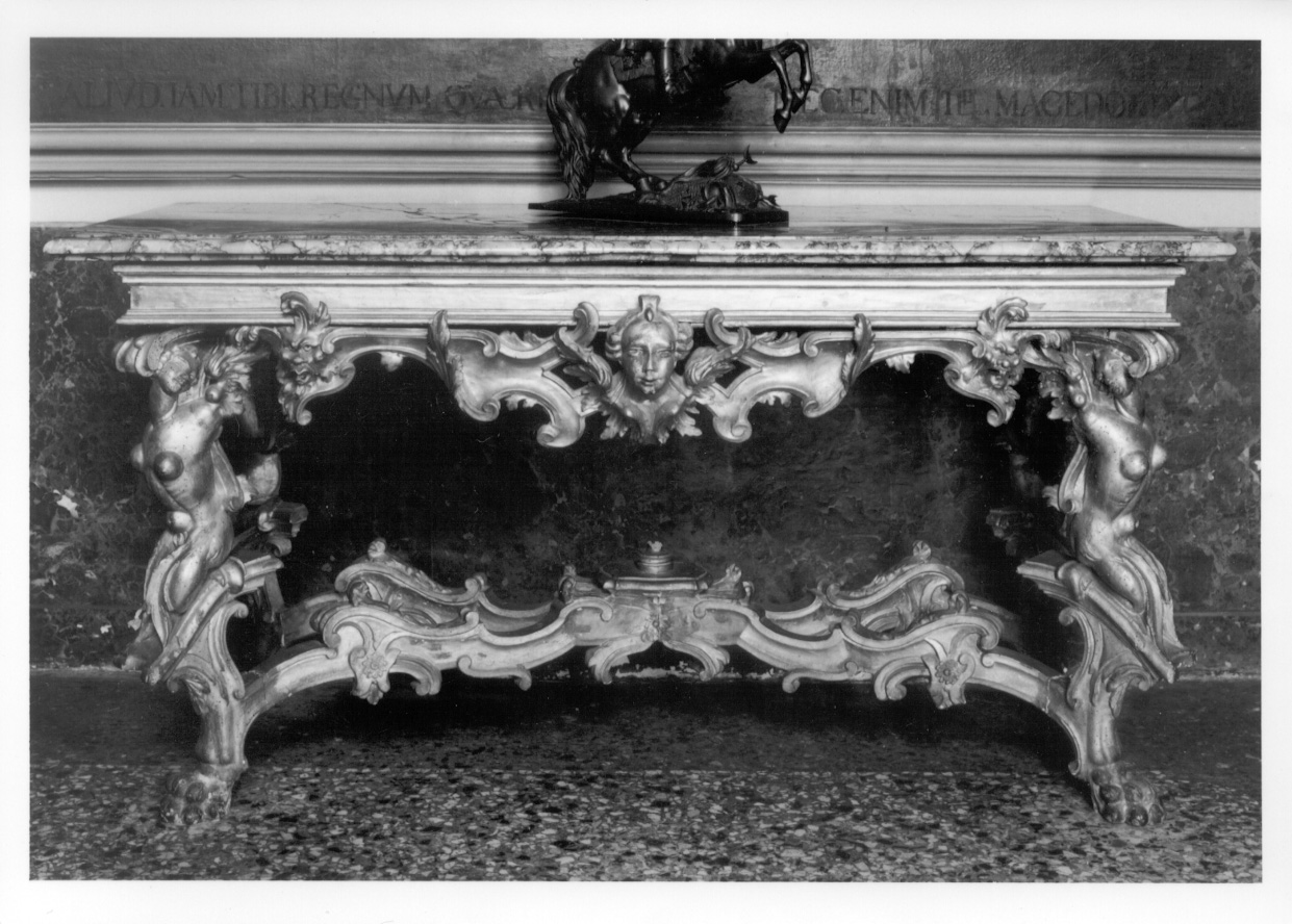 console, opera isolata - bottega piemontese (prima metà sec. XVIII)