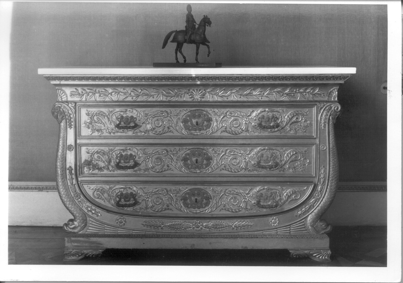 cassettone, opera isolata di Rava, Giovanni (secondo quarto sec. XIX)