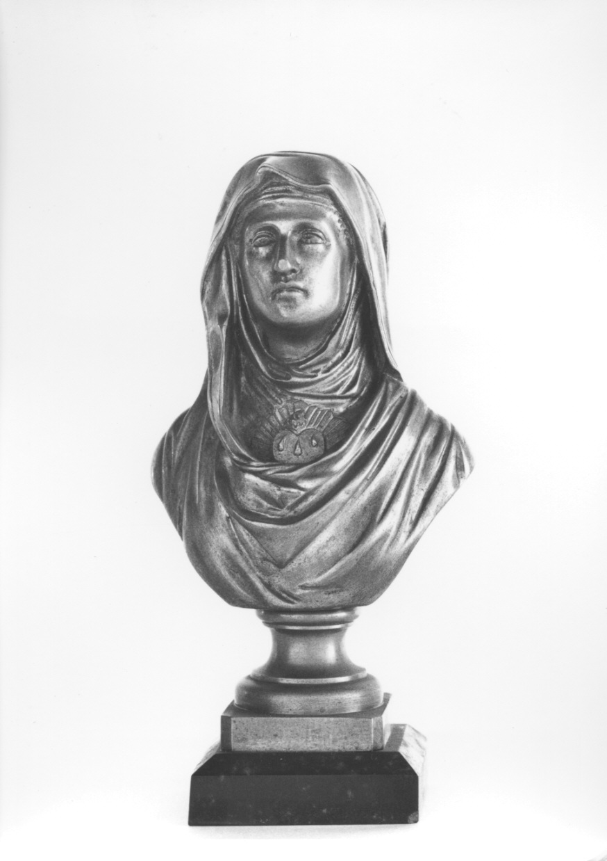 Madonna Addolorata (busto, opera isolata) di Bullio Carlo (fine/ inizio secc. XVIII/ XIX)