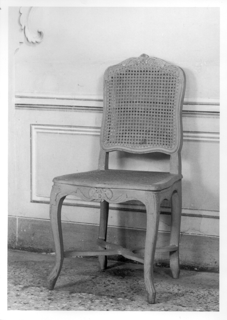 sedia, serie - ambito piemontese (metà sec. XVIII)