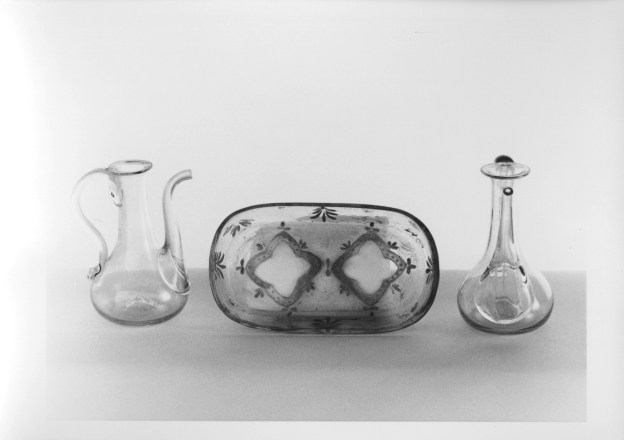 servizio di ampolline, insieme - ambito piemontese (prima metà sec. XX)