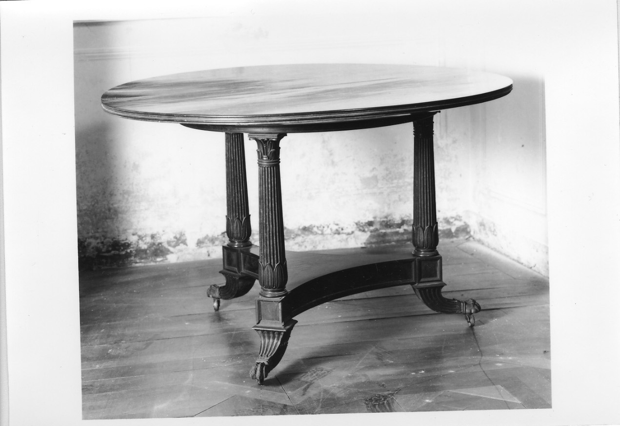 tavolo, opera isolata di Palagi Pelagio (attribuito), Peters Tommaso Enrico (attribuito) (secondo quarto XIX)