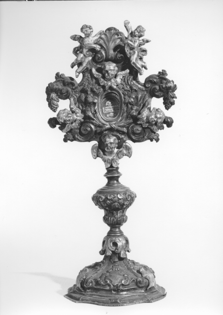 reliquiario, opera isolata - ambito piemontese (prima metà sec. XVIII)