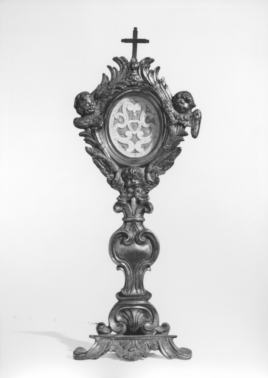 reliquiario, opera isolata - ambito piemontese (seconda metà sec. XIX)