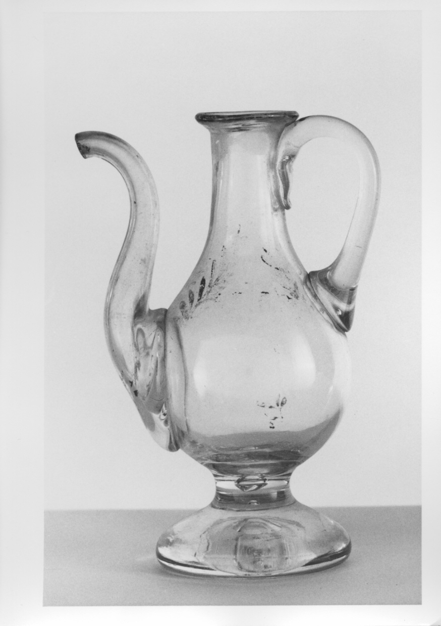 ampollina per il vino, opera isolata - ambito piemontese (prima metà sec. XIX)