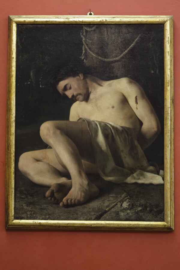 San Sebastiano, San Sebastiano (dipinto) di Gelli Edoardo (sec. XIX)