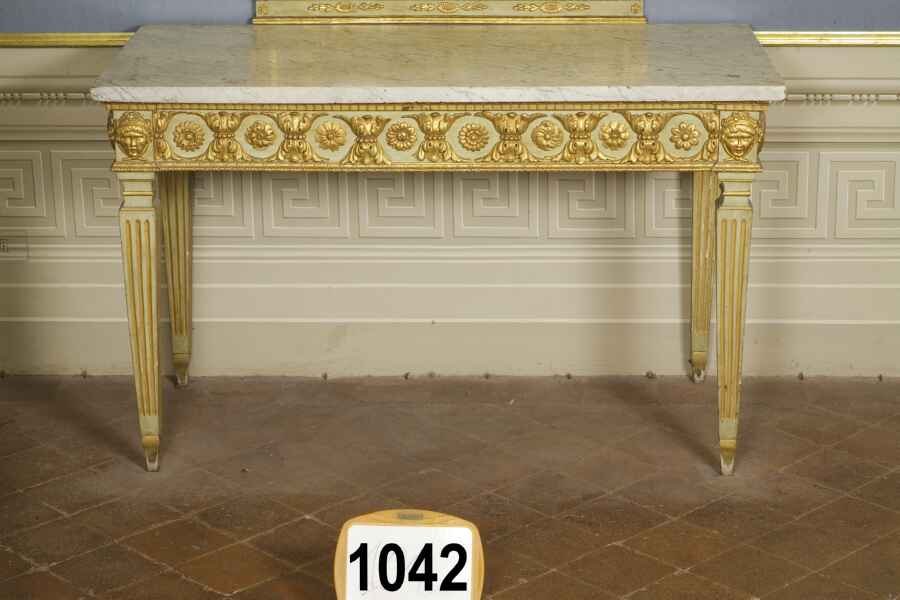 console - ambito toscano (sec. XVIII)