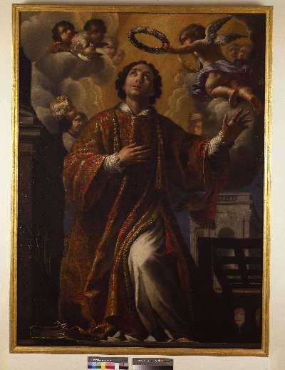 SAN LORENZO (dipinto, opera isolata) di Scaglia Girolamo (sec. XVII)