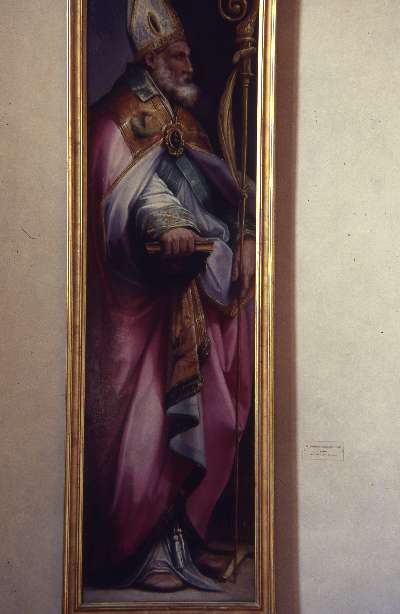 SAN BIAGIO (dipinto) di Vasari Giorgio (sec. XVI)