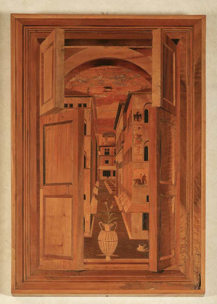 decorazione a intarsio di Pucci A, Pucci N (sec. XVI)