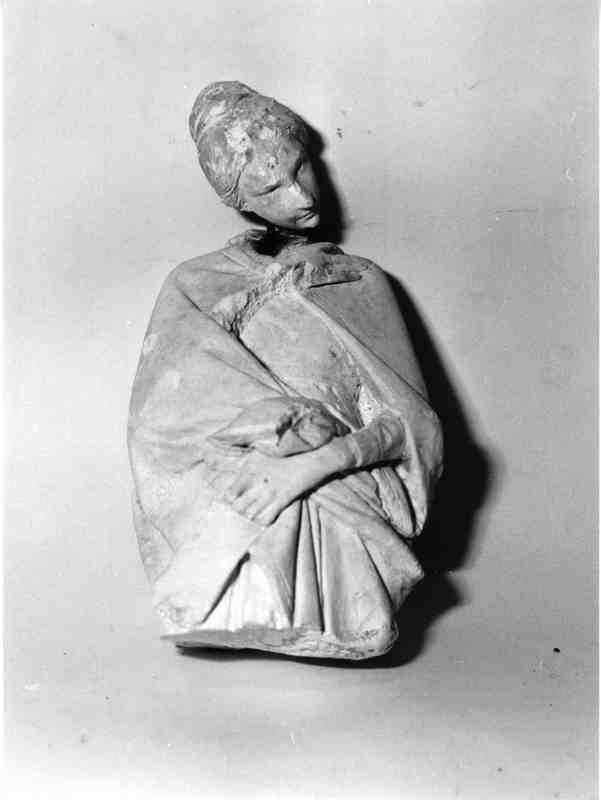 figura femminile (scultura, opera isolata) di Passaglia Augusto (secc. XIX/ XX)