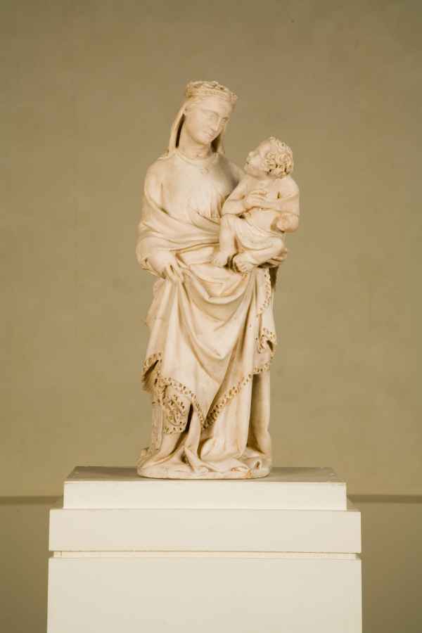 Madonna con Bambino (scultura) di Tino di Camaino (attribuito) (prima metà sec. XIV)