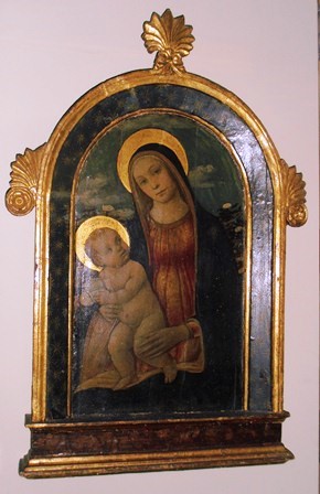 Madonna col Bambino, Madonna col Bambino (dipinto, opera isolata) - ambito fiorentino (metà XV)