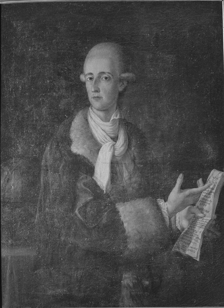 Ritratto di Vittorio Fossombroni, Ritratto di Vittorio Fossombroni (dipinto) di Cimica Giovanni (sec. XVIII)