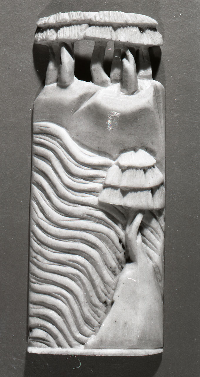 placchetta di cofanetto, elemento d'insieme - bottega degli Embriachi (fine/ inizio secc. XIV/ XV)