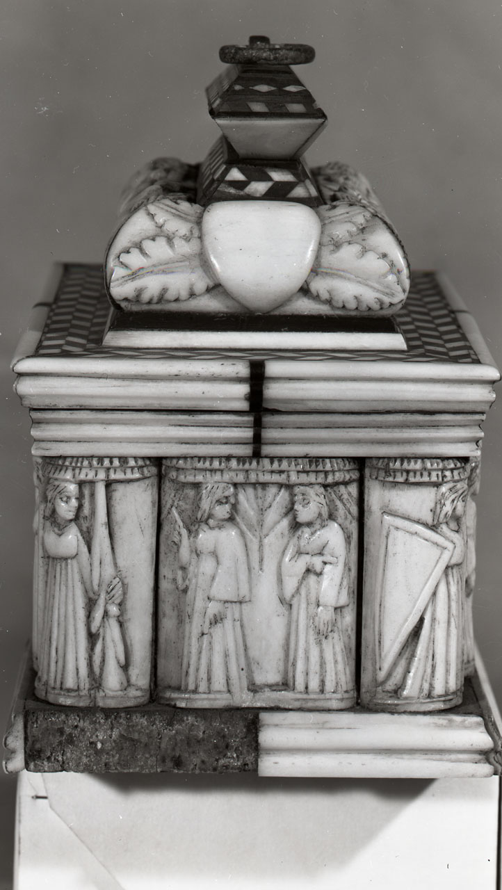 cofanetto - bottega degli Embriachi (prima metà sec. XV)