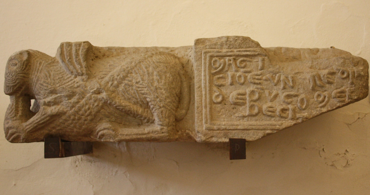 basamento di Magister Cione (attribuito) (sec. XII)