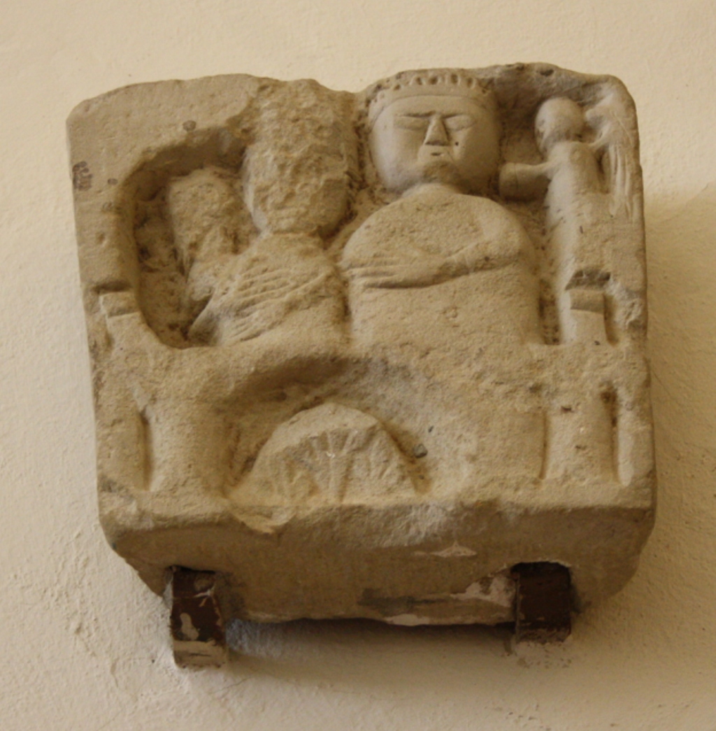 Maria Vergine (lastra) - bottega Italia centrale (sec. XII)