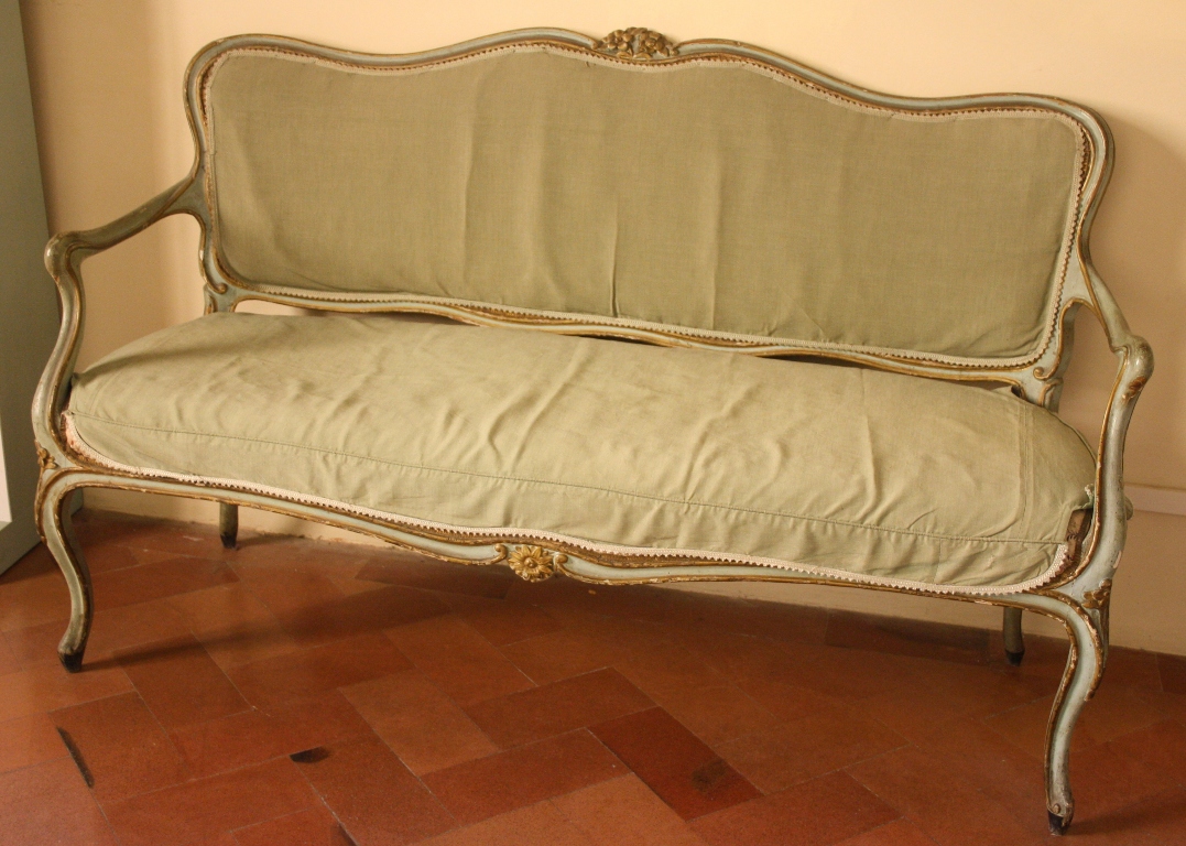 divano - bottega aretina (sec. XVIII)