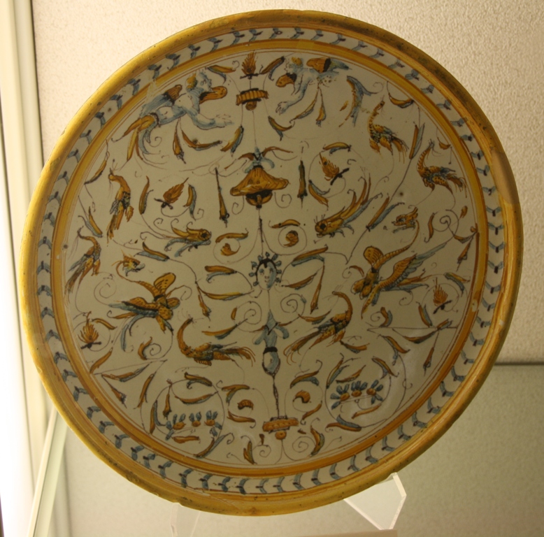 alzata di Fontana Orazio (bottega) (ultimo quarto sec. XVI)