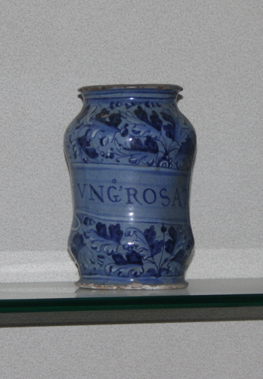 vaso da farmacia - bottega veneziana (seconda metà sec. XVI)
