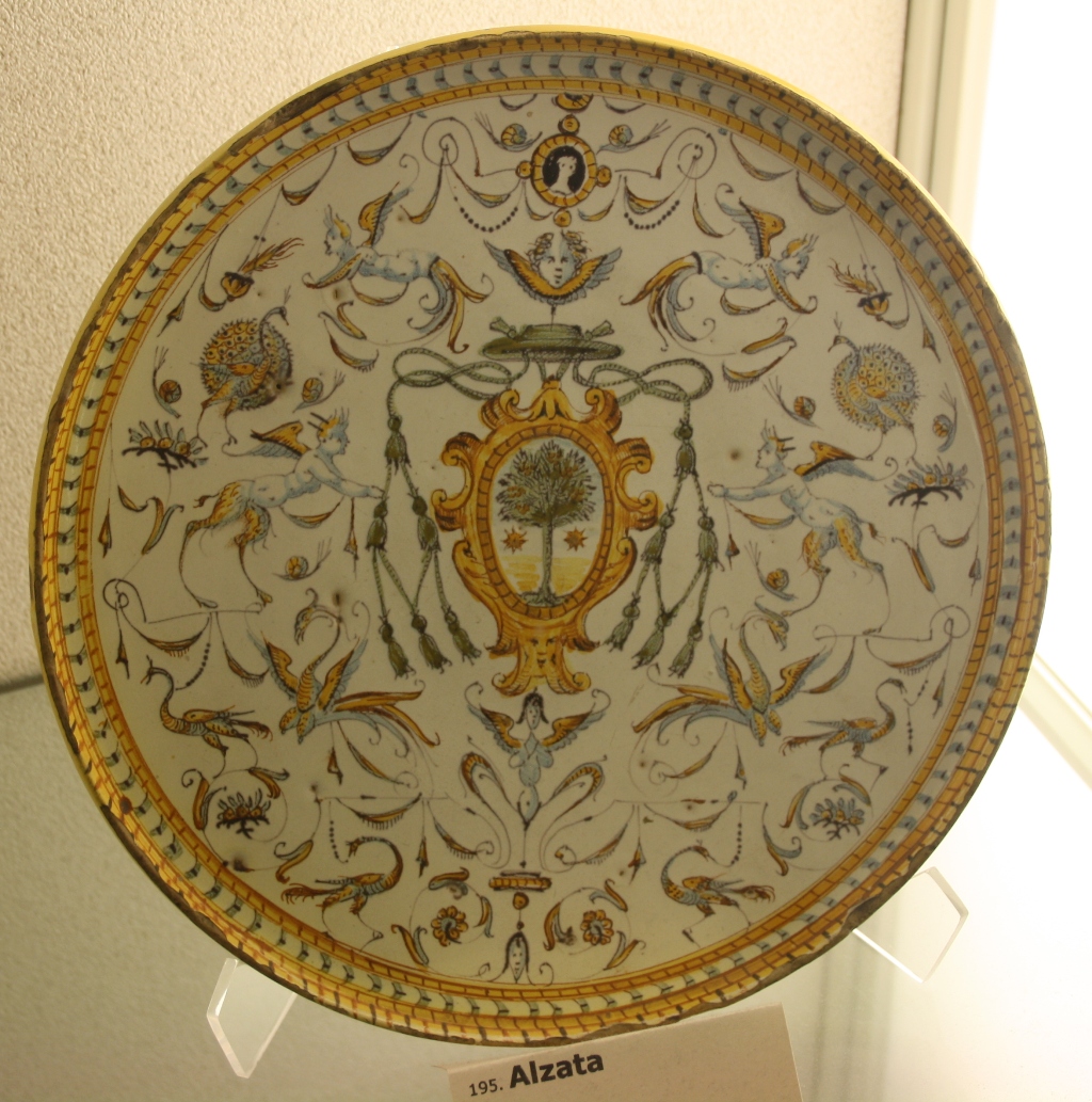 alzata di Fontana Orazio (bottega) (ultimo quarto sec. XVI)
