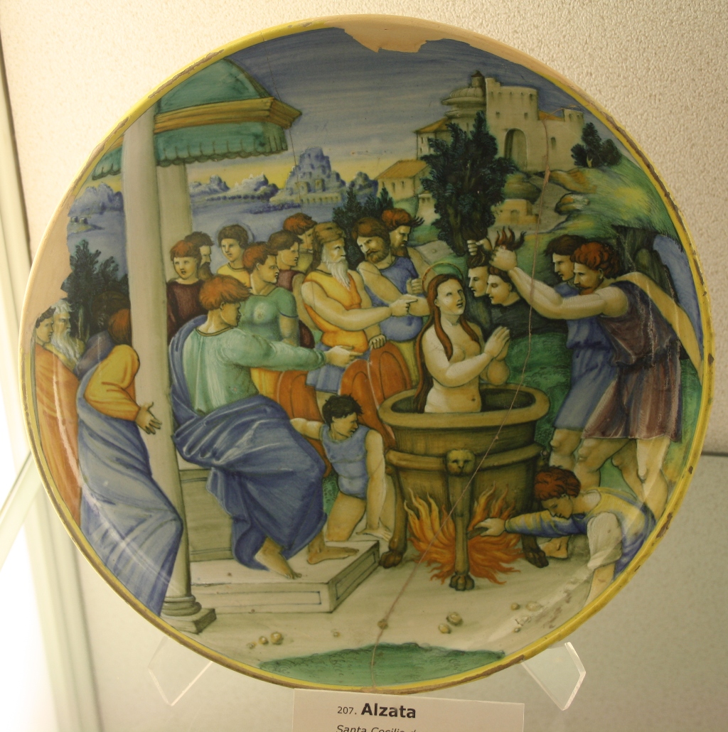 alzata - bottega di Casteldurante (sec. XVI)