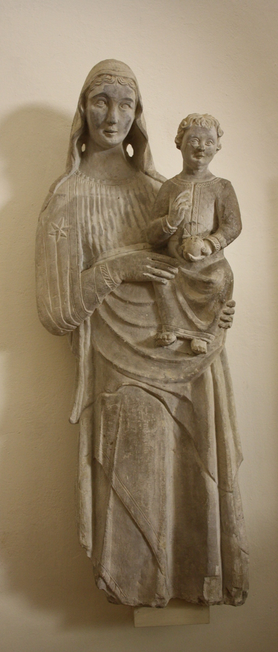 Madonna col Bambino, Madonna col Bambino (scultura, opera isolata) - ambito aretino (secondo quarto sec. XIV)
