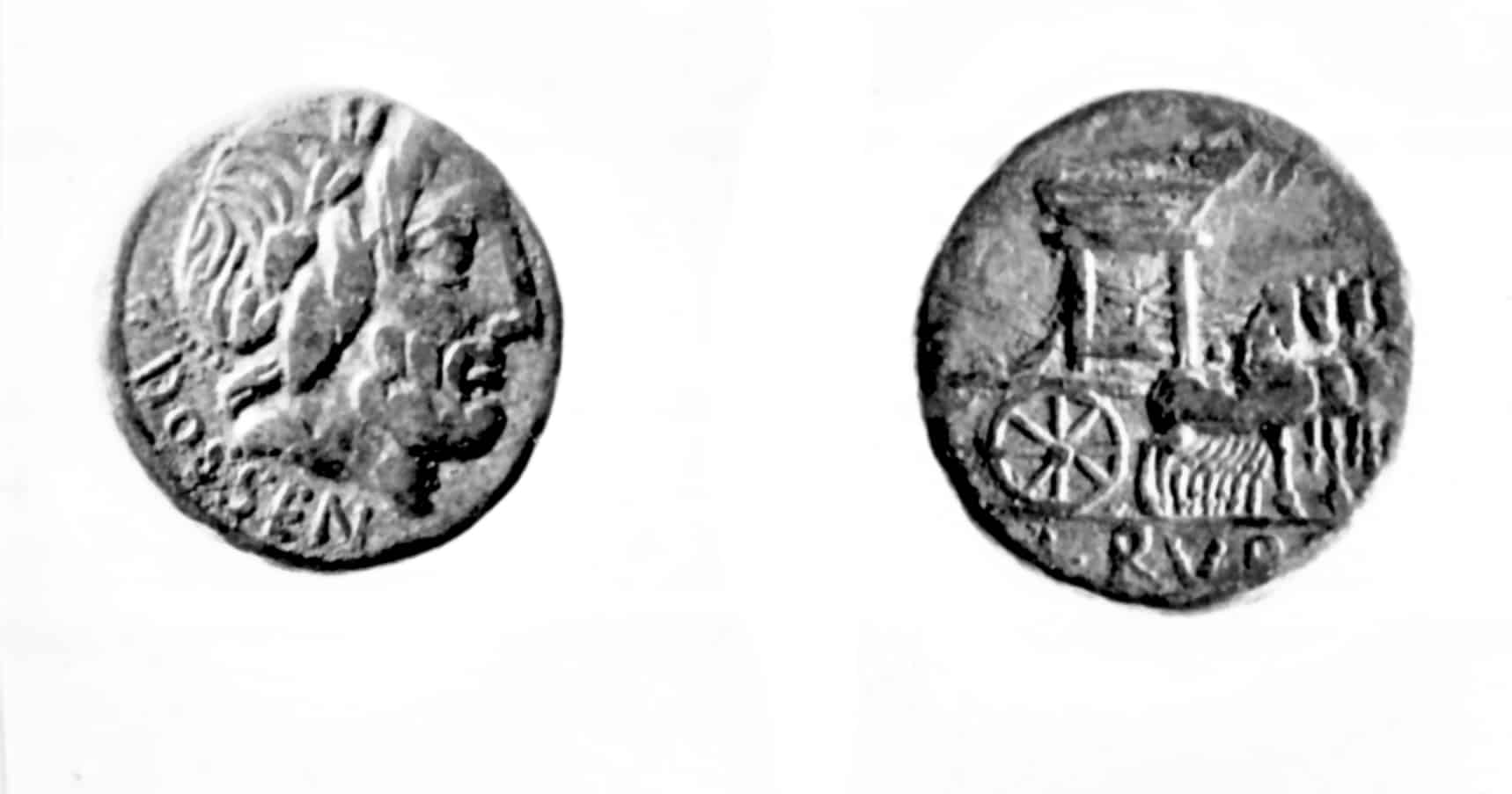 moneta - Denario (I a.C)