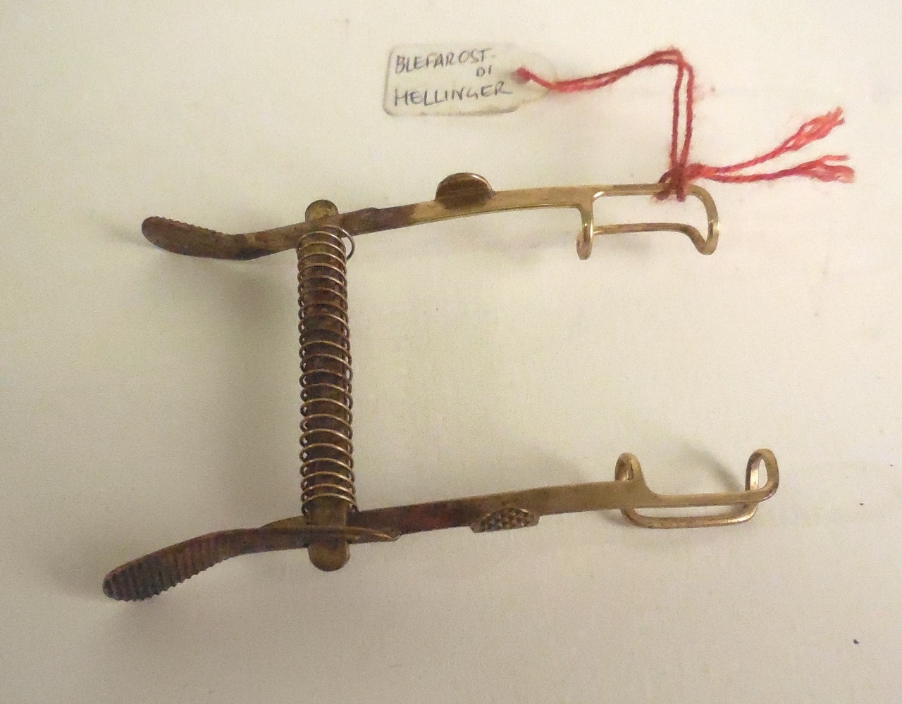 BLEFAROSTATO, di Mellinger (se. XX)