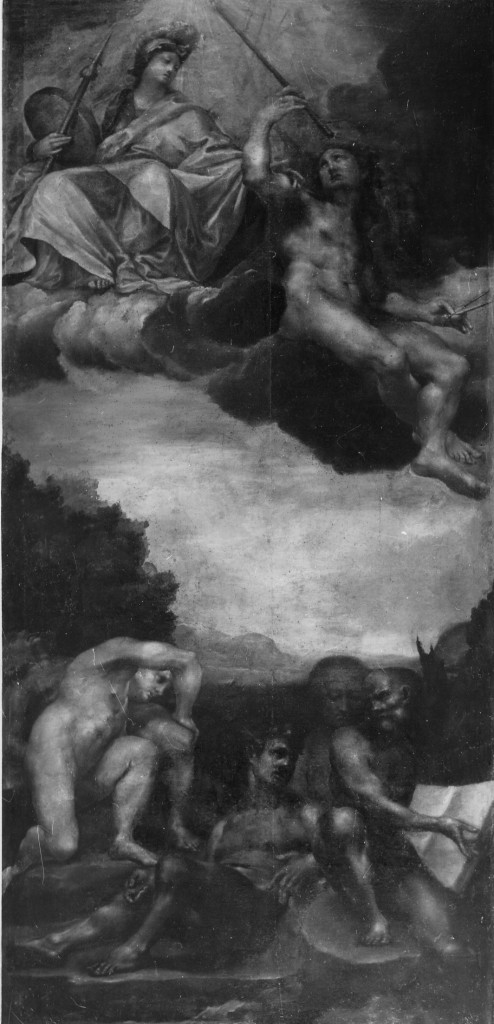 Allegoria della Sapienza (dipinto) di Farelli Giacomo (attribuito) (terzo quarto sec. XVII)