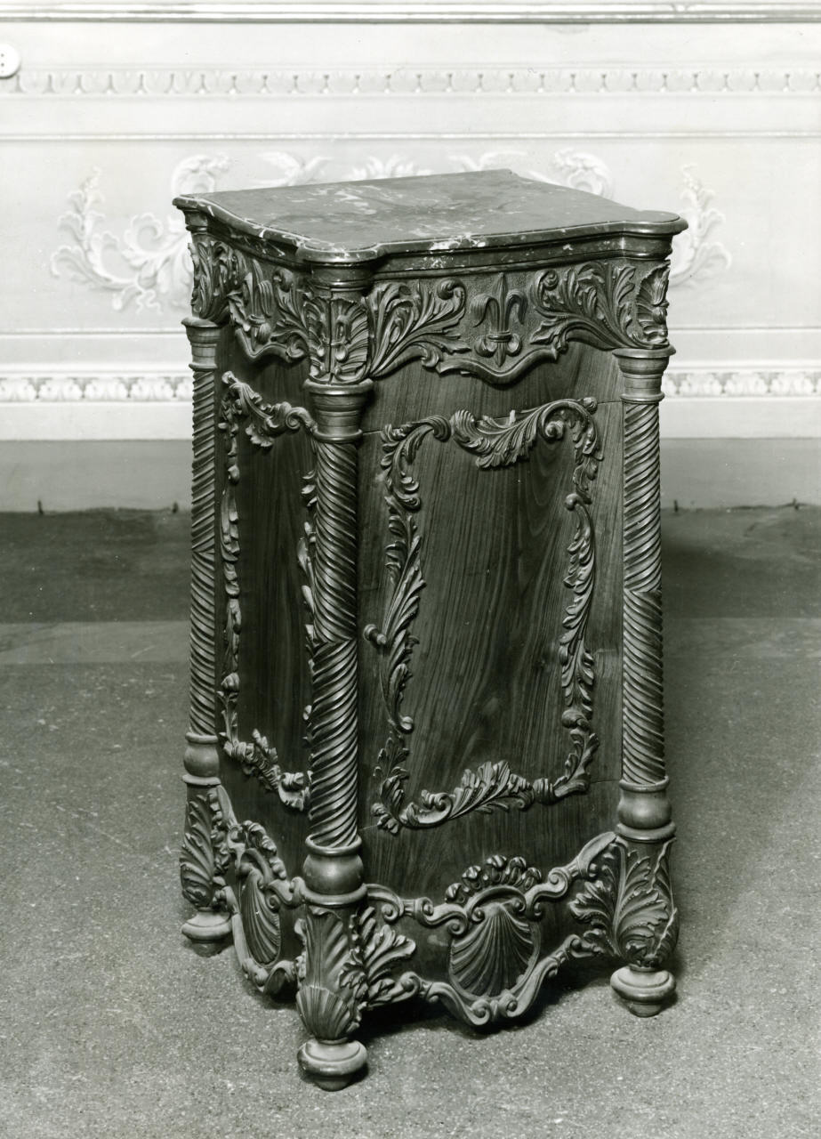 comodino - manifattura italiana (metà sec. XIX)