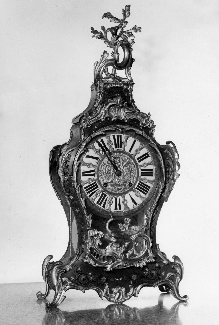 orologio - da mensola - manifattura francese (sec. XVIII)